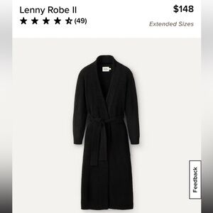 UGG Lenny II Black Robe